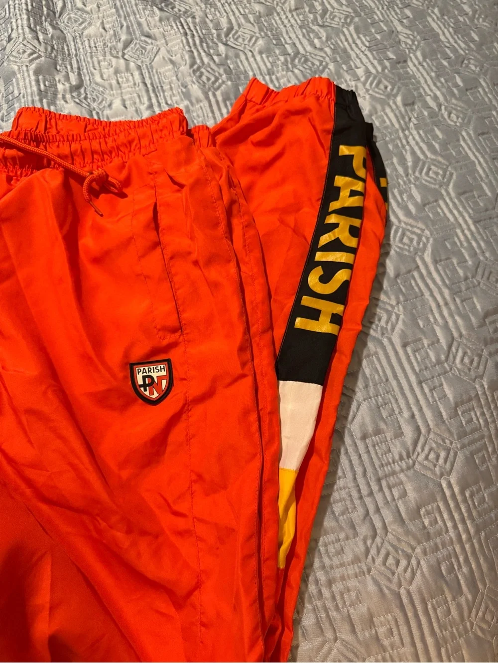 Parish Nation Men's Orange Joggers - Size 2X
